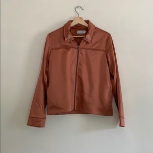 Satin Bomber Jacket